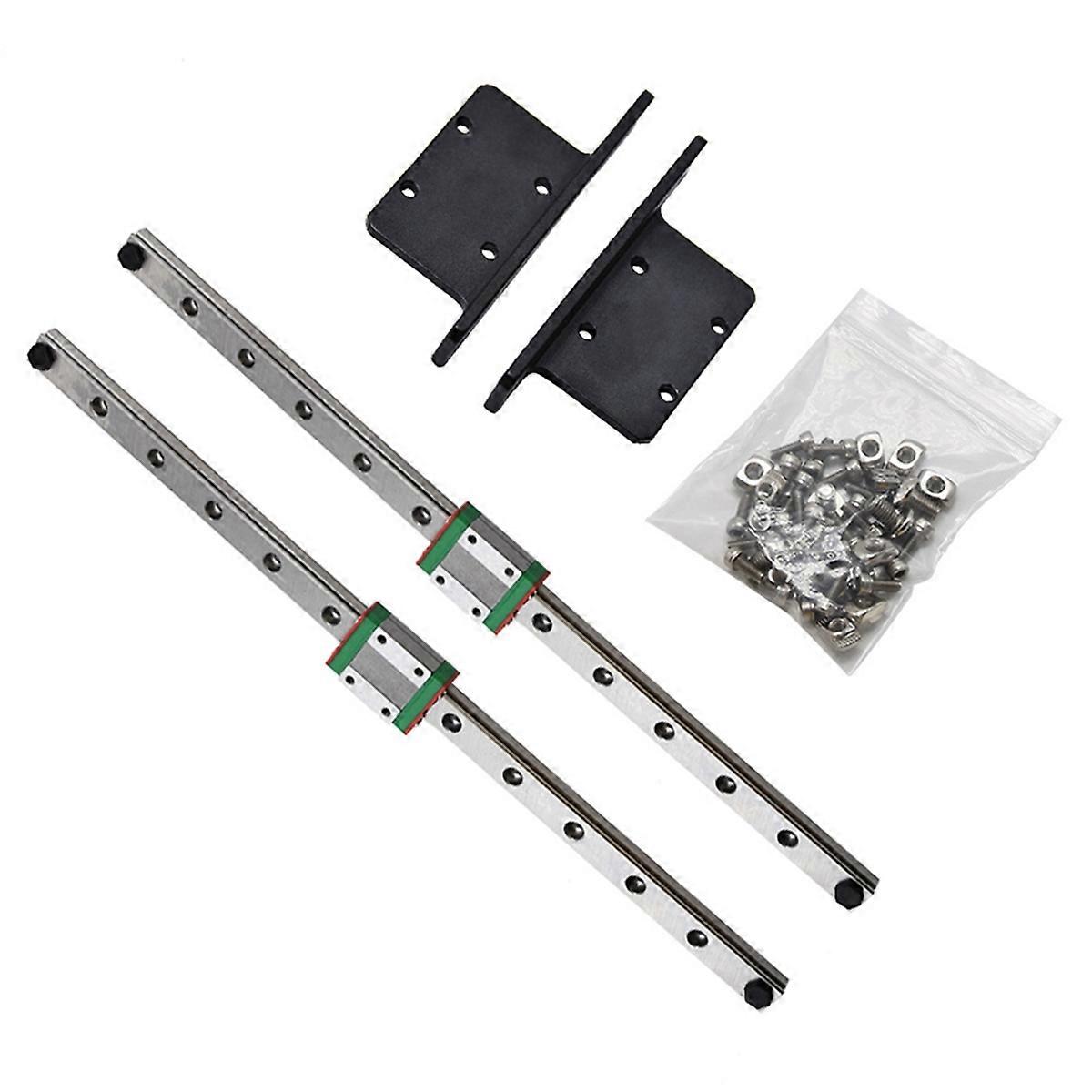 Y-Axis Linear Rail Kit for 3D Printer Parts Dual MGN12H Rail 3D Printer