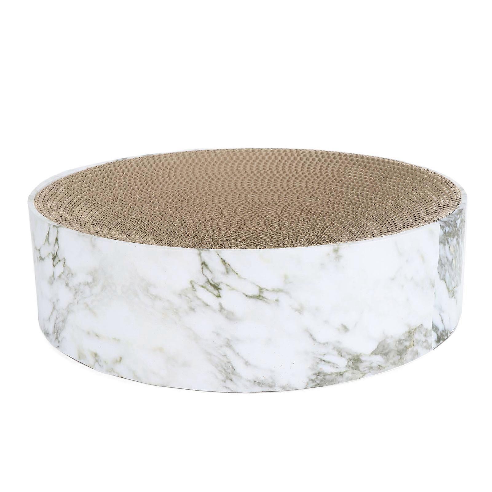 Cat Scratcher Bed 35cm Round Corrugated Paper Pad