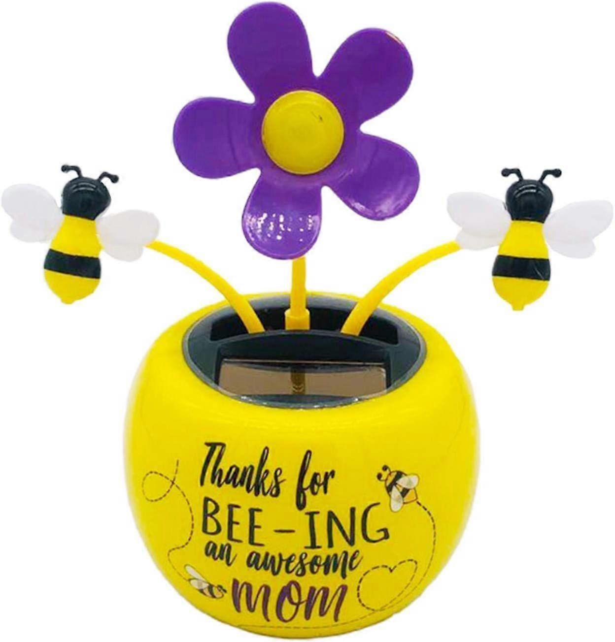 Solar Powered Dancing jucărie de flori, Swinging Dancer jucărie moda solară automată Swing flori