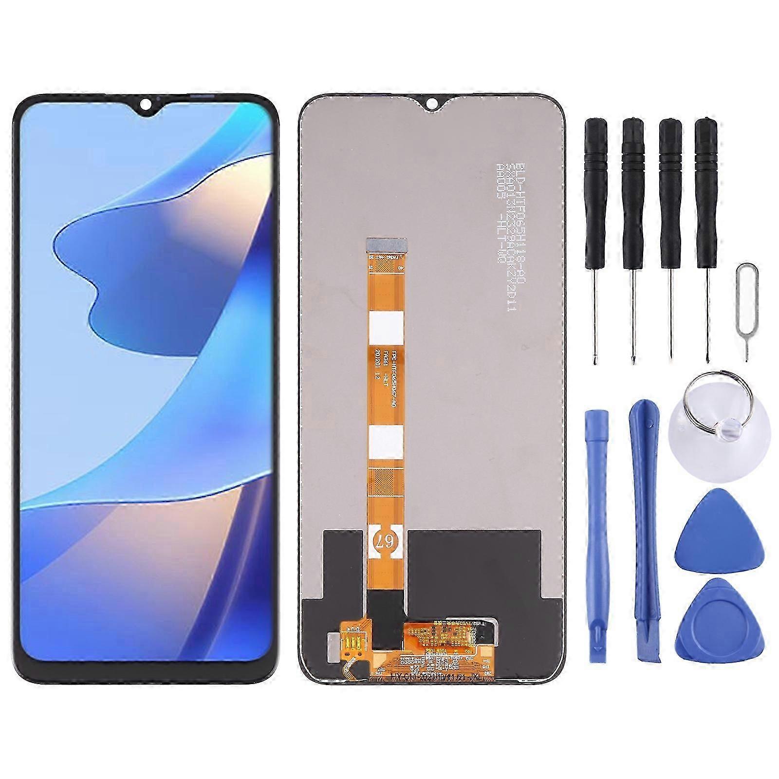 LCD Digitizer Full Set for OPPO A54s CPH2273 - Touch Screen Display Assembly with Frame