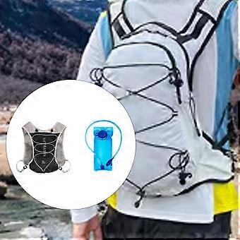 Hydration Ryggsäck med 2L blåsa för män och kvinnor väst vatten