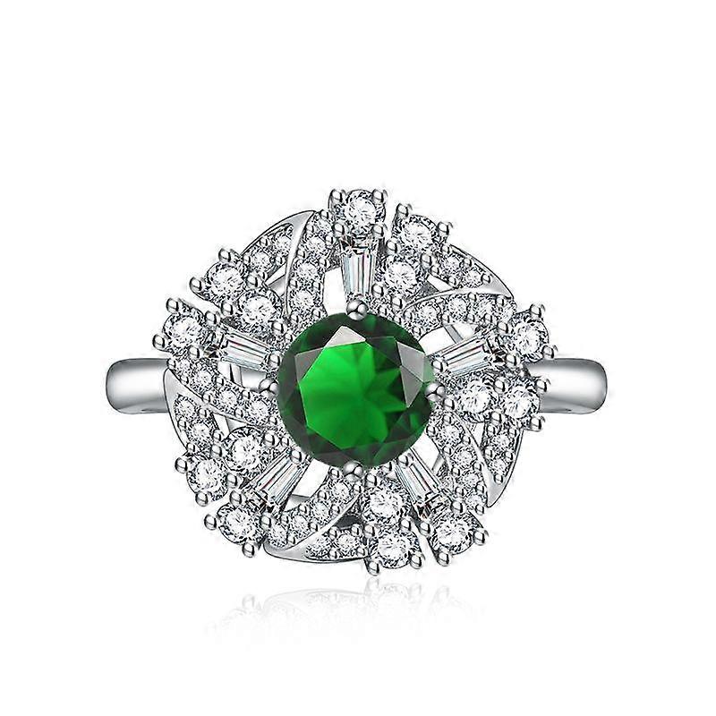 BELLA BOX Klassisk öppning Resizable Ringar För Kvinnor Zirkon Förlovningsfest Fina Smycken Gåva