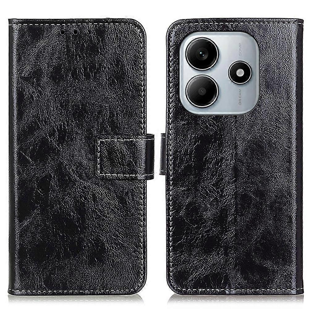 Retro Crazy Horse Texture Leather Phone Case