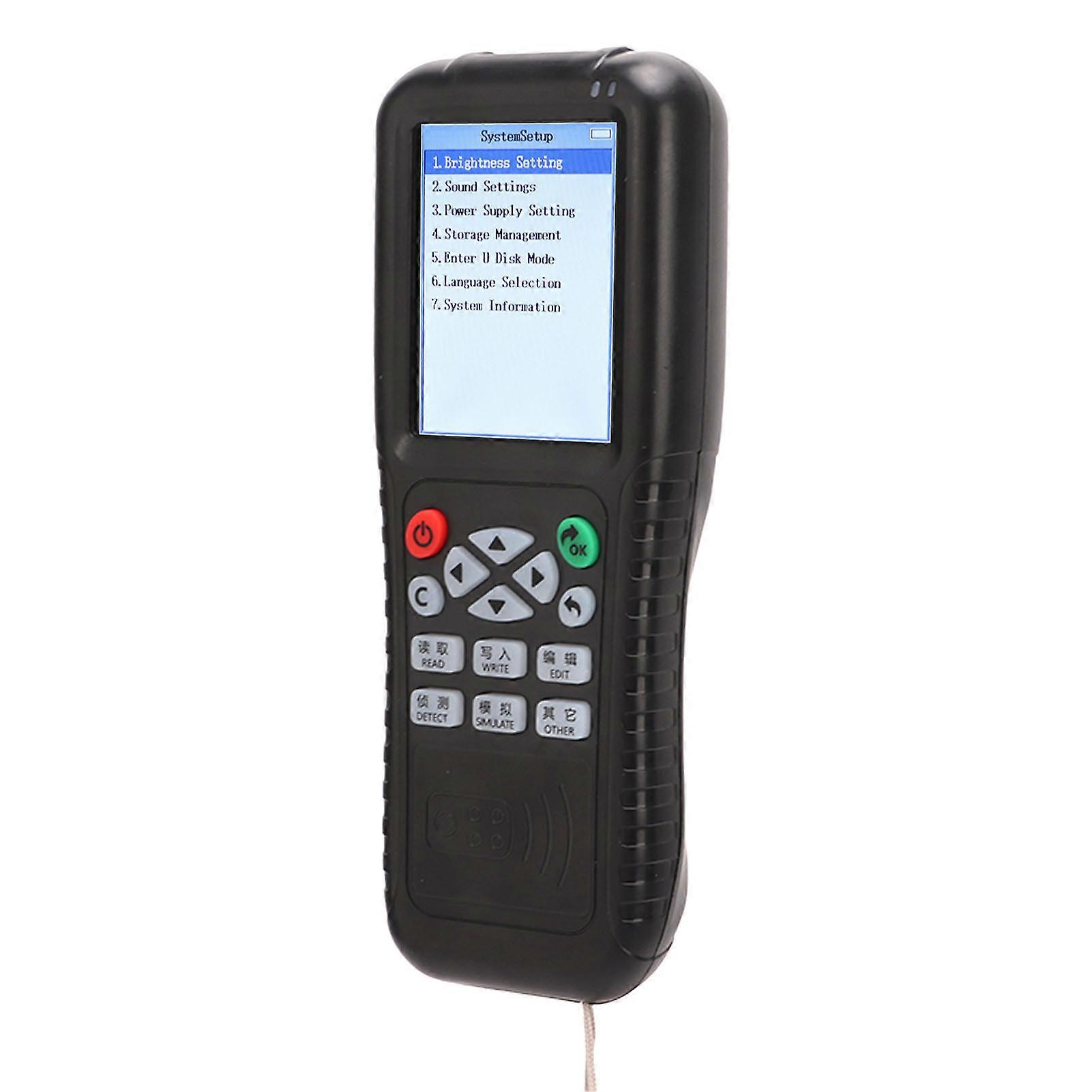 125‑500KHz Handheld IC ID Card Copier Reader Writer Duplicator Cloner for Door Access Control System