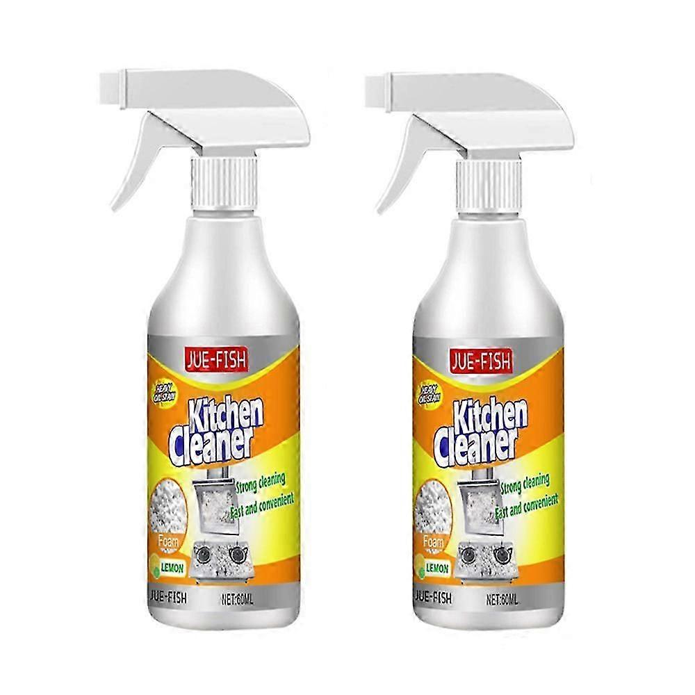 1-3 piezas Desengrasante de espuma de cocina 60 ml 2 piezas