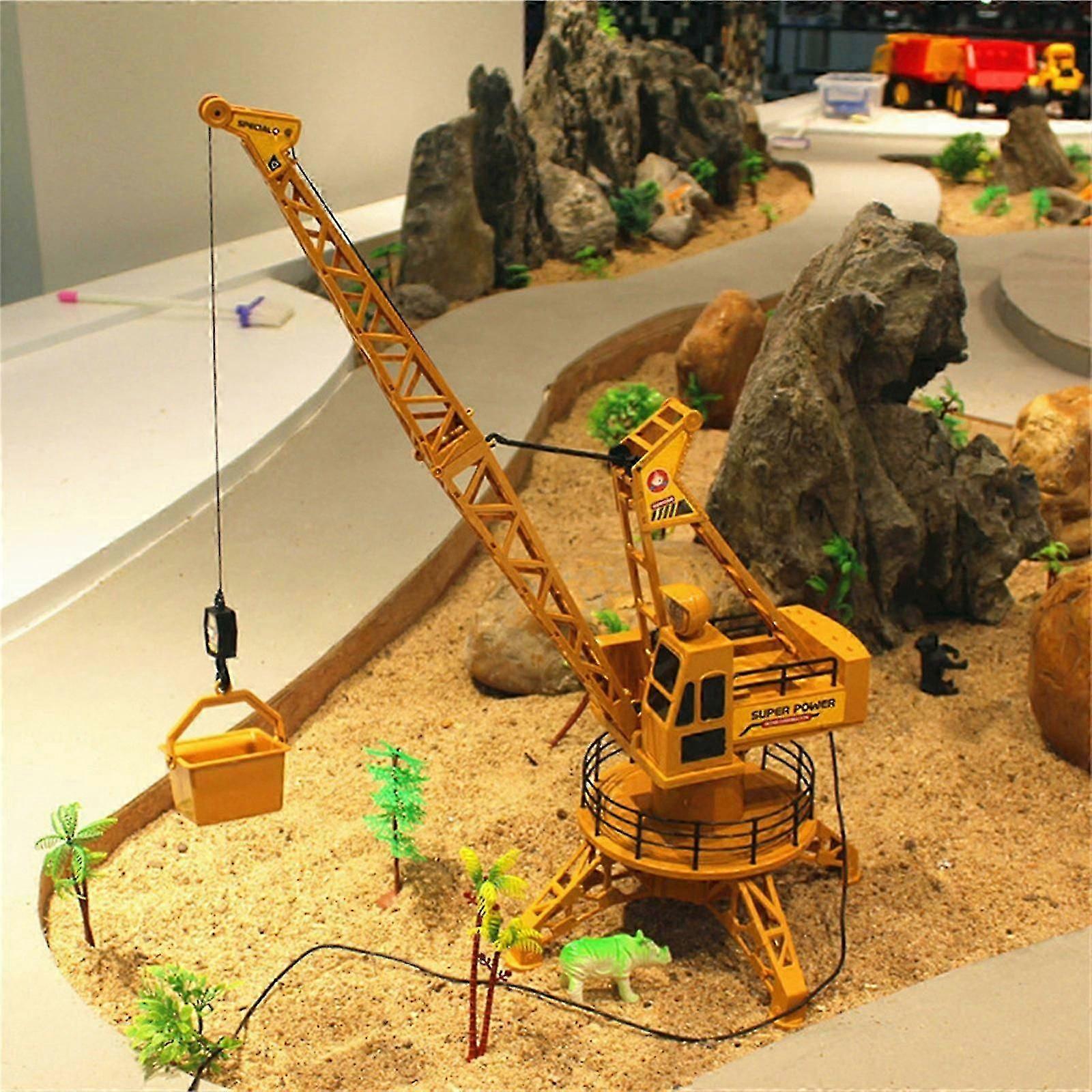 Shibingsheng Remote Control Cranes Kids Boys Radio Remote Controlled Rc Tower Cranes