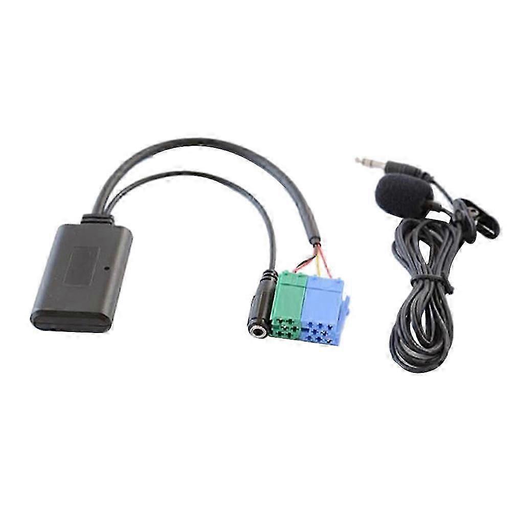 Auto Bluetooth Hudba Audio kábel Mikrofón Handsfree adaptér pre Grande Punto po roku 2007 pre