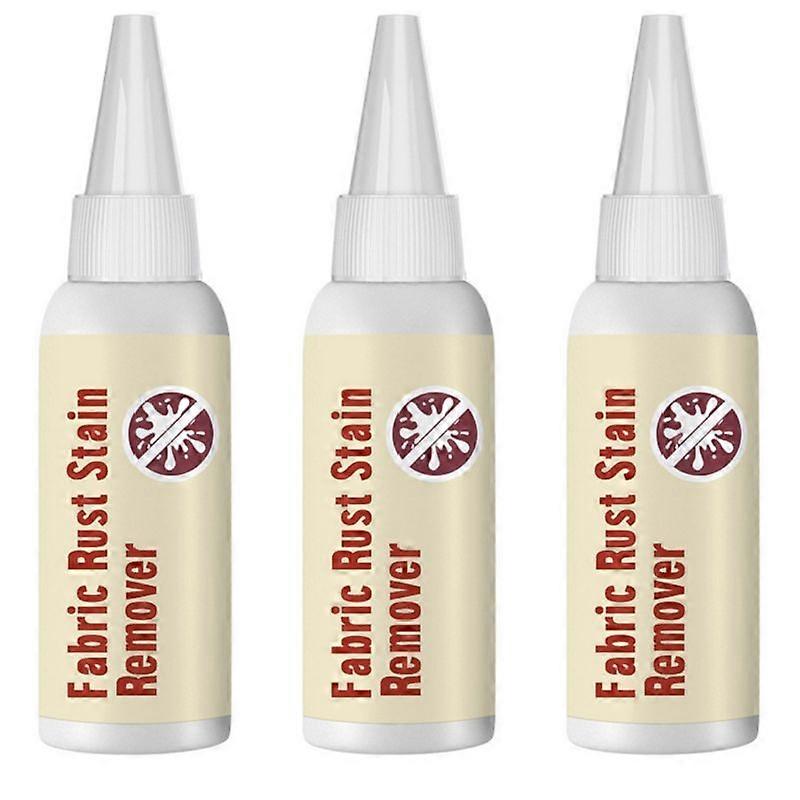 3Pcs Rust Stain Remover Multifunctional Fabric Instant Spot Cleaner for Clothes