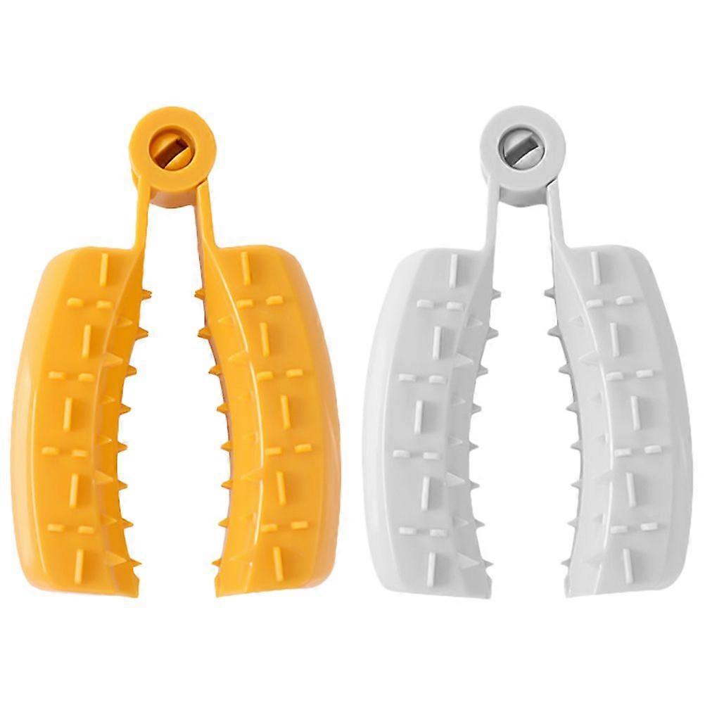 2Pcs Protective Finger Guards Safety Slice Cutting Tools Vegetables Fruit Cutting Protectors