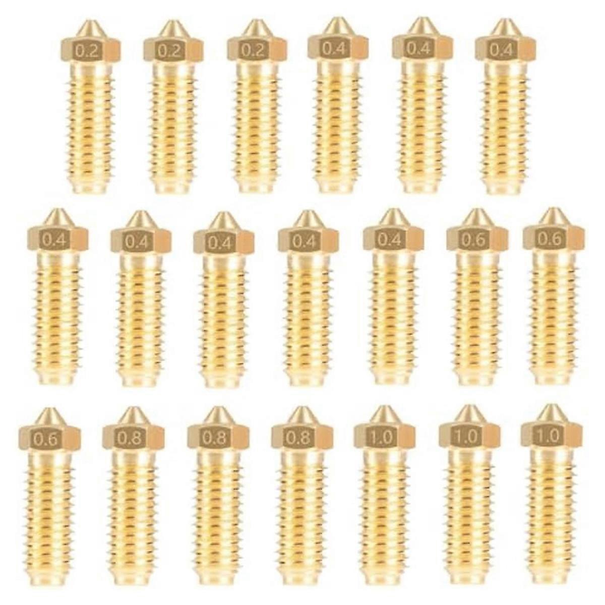 20PCS Barss Nozzles Kit for 3