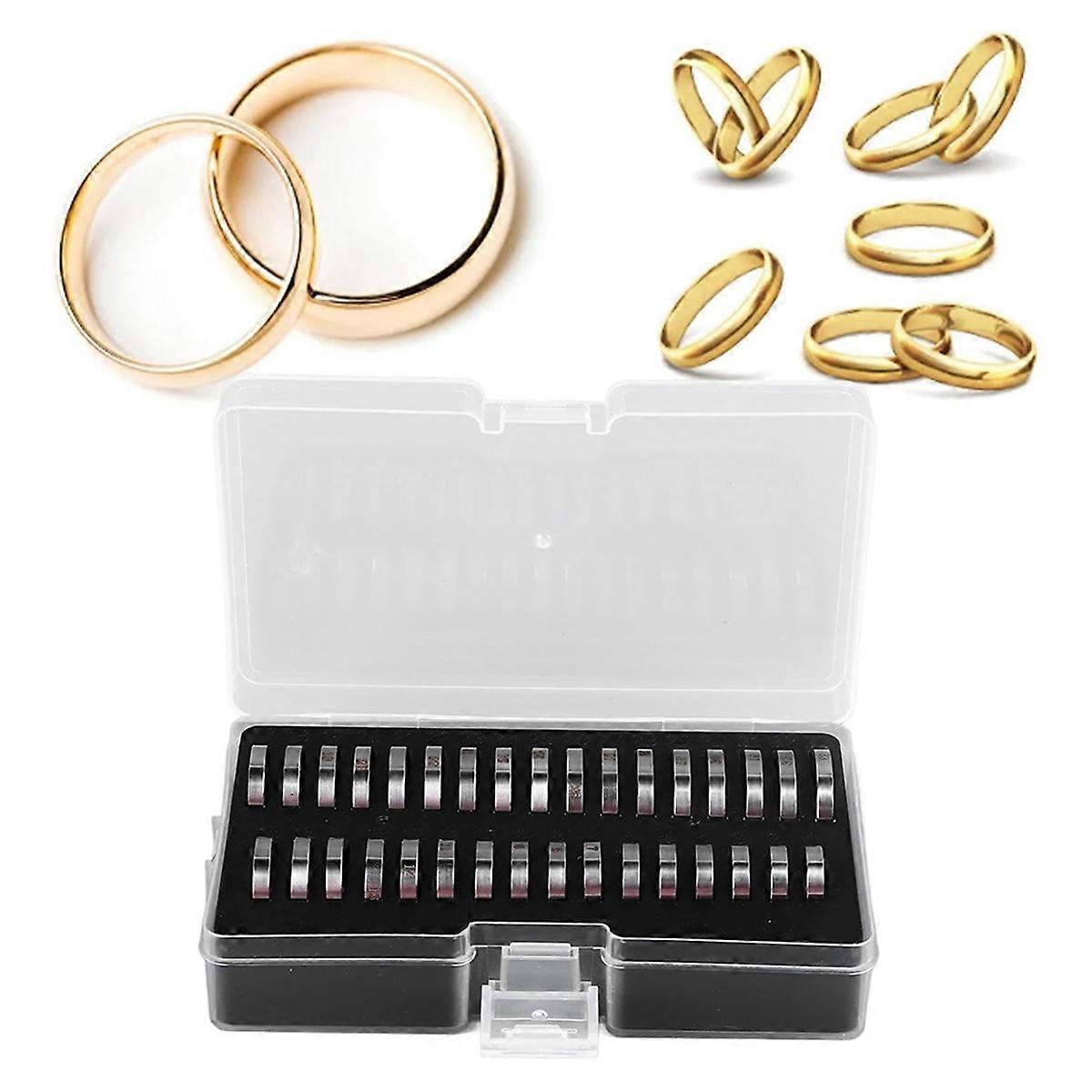 Ring Sizer Tool,Ring Gauges Finger Sizer Measuring Ring Tool