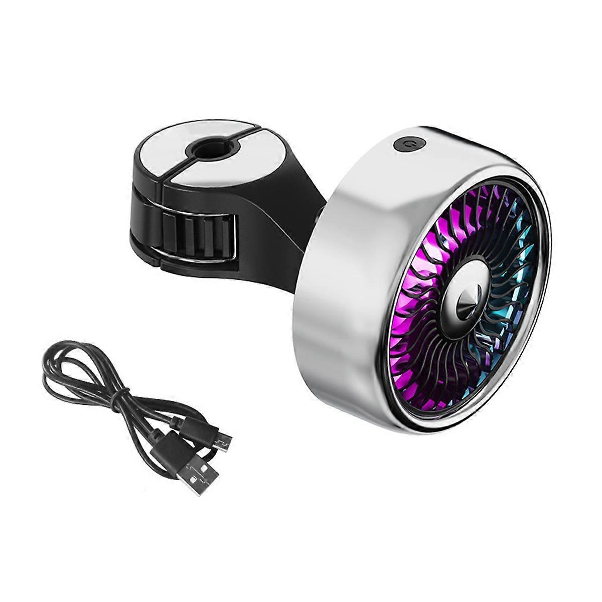 Car Seat Fan, Mini USB Car Fan for Backseat Car Cooling Fan