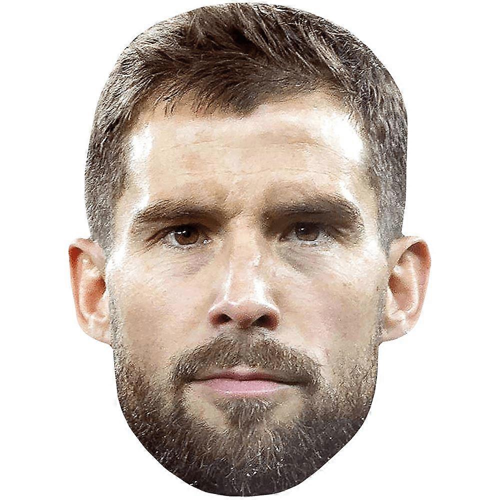 Inigo Martinez (Beard) Celebrity Mask, Flat Card Face
