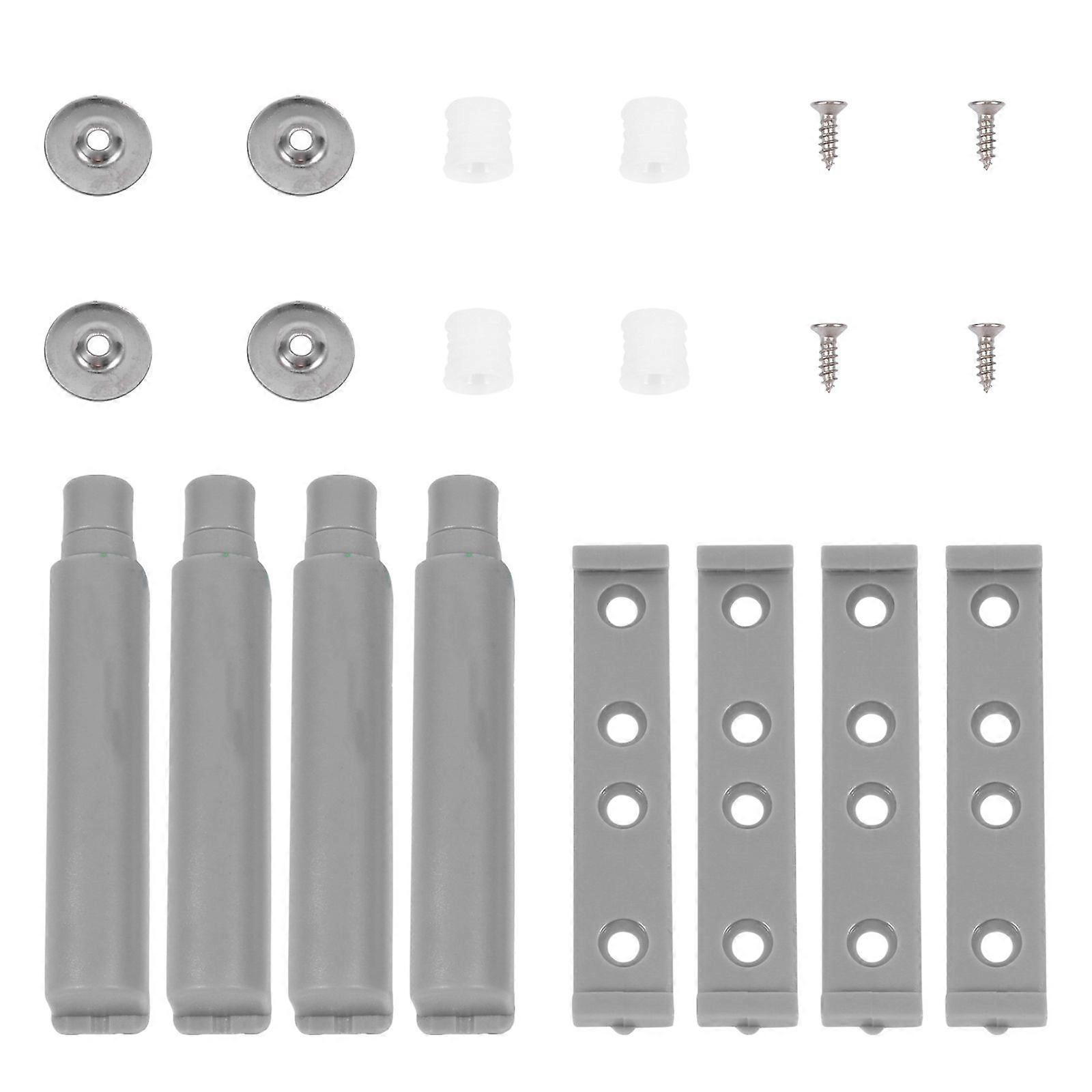 4 Set Magnetic Push Latch Push to Open Latch Cabinet Latch Magnet Door Catch