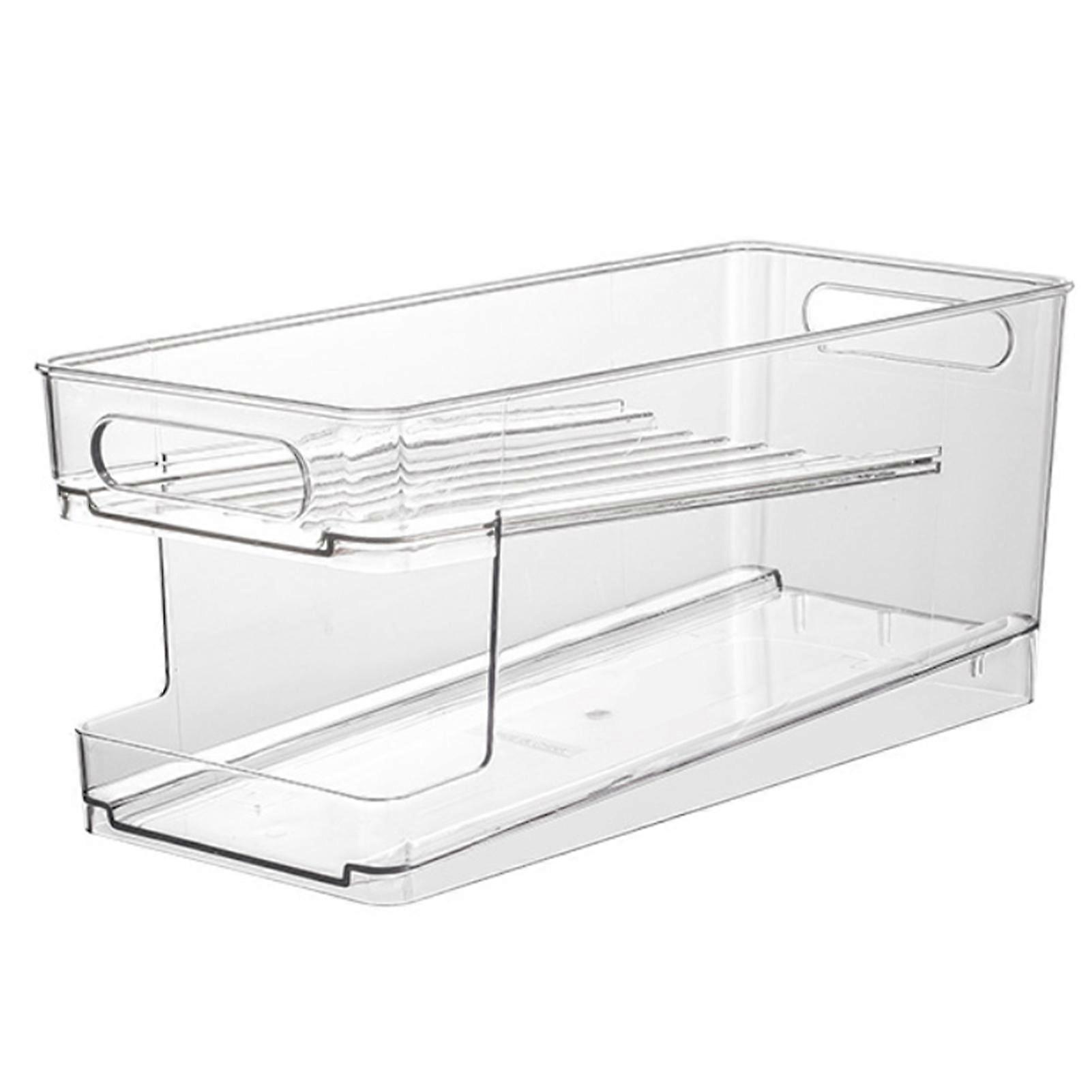 Stackable Can Organizer Rack with Unbreakable and Lightweight Material Suitable for Cupboard Car