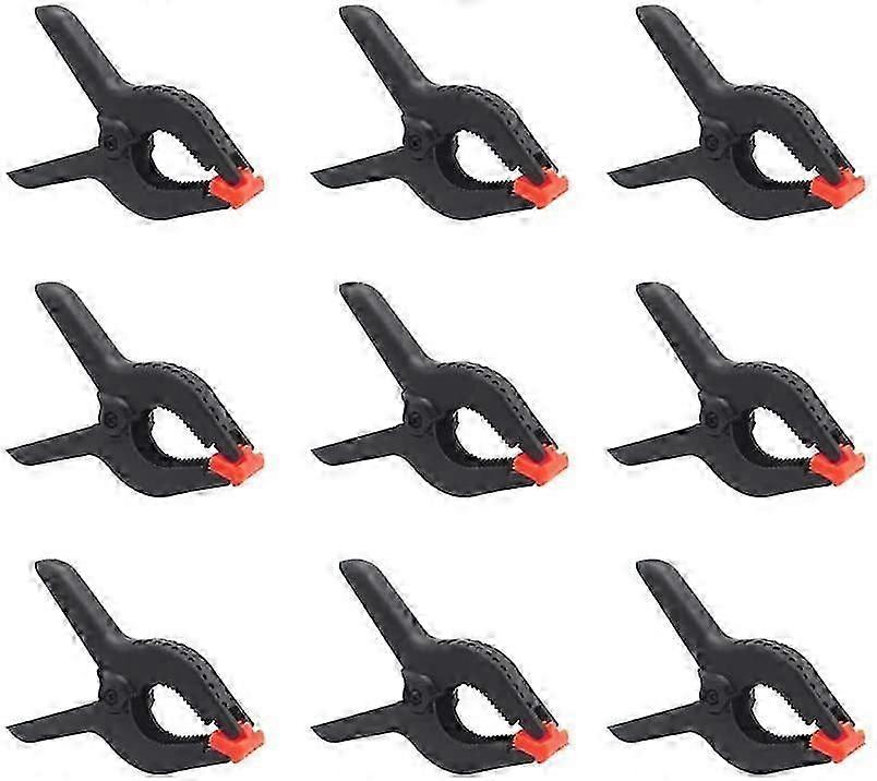 9pcs Clips Universais de 3,5 polegadas para Fundo de Musselina de Papel de Estúdio, Pesado