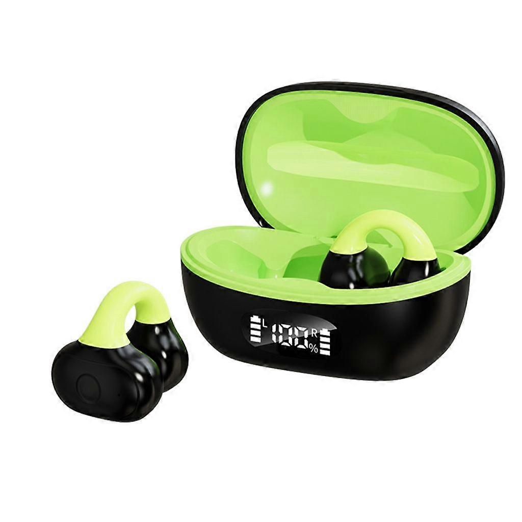 Wireless Open Ear Clip Headphones Bluetoothcompatible5.3, Waterproof Earphone