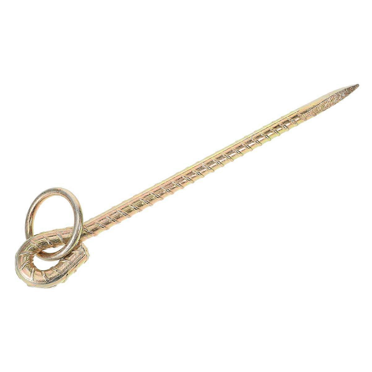 Ground Stakes For Dogs Iron Golden Tie Out Stake Outdoor Leash Stake Large Breed