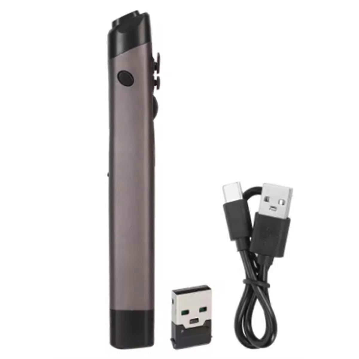 Wireless Mouse Pen 2.4G Bluetooth Optical Pocket Pen Mouse with Stylus Function for Laptop Tablet Phone Stylus Mouse