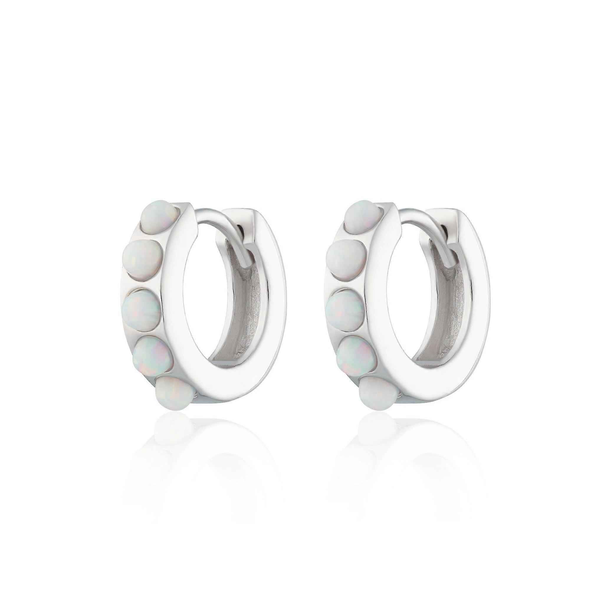 Opal Huggie 耳环