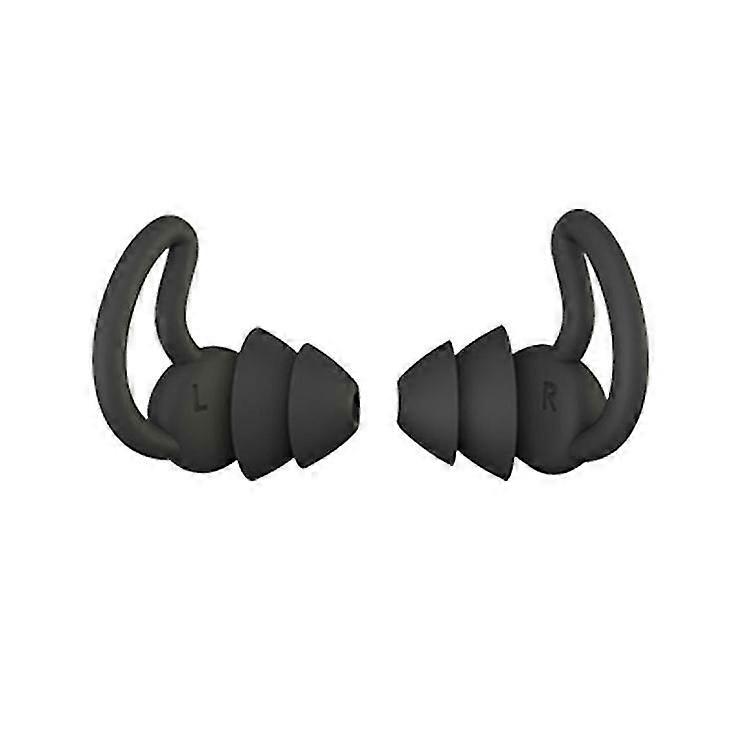 Imebobo Noise Reduction Sleeping Earplugs with Two-Layer Silicone for Snoring Travel Office Use