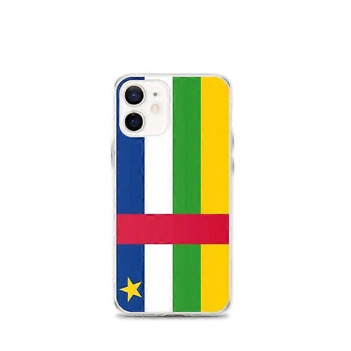 Central African Republic Flag Phone Case - iPhone 12 mini