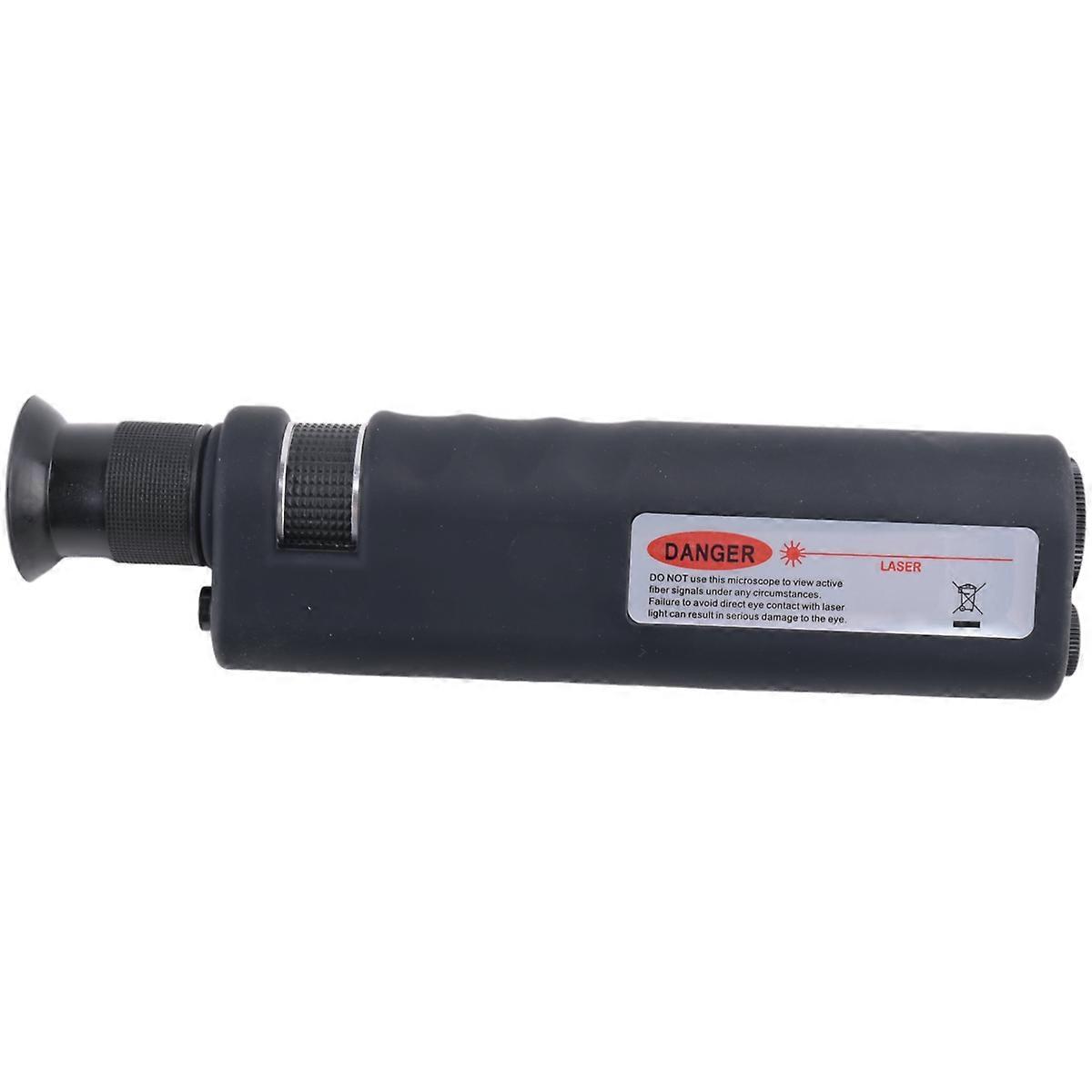 400X Magnification Optical Fiber Inspection Microscope with SC FC LC ST MU E2000 Universal Adapter f