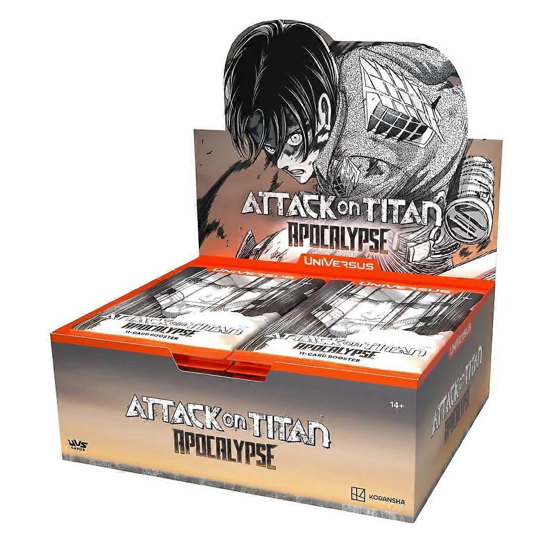 Attack on Titan Apocalypse Booster Display Card Game (Pack of 24)