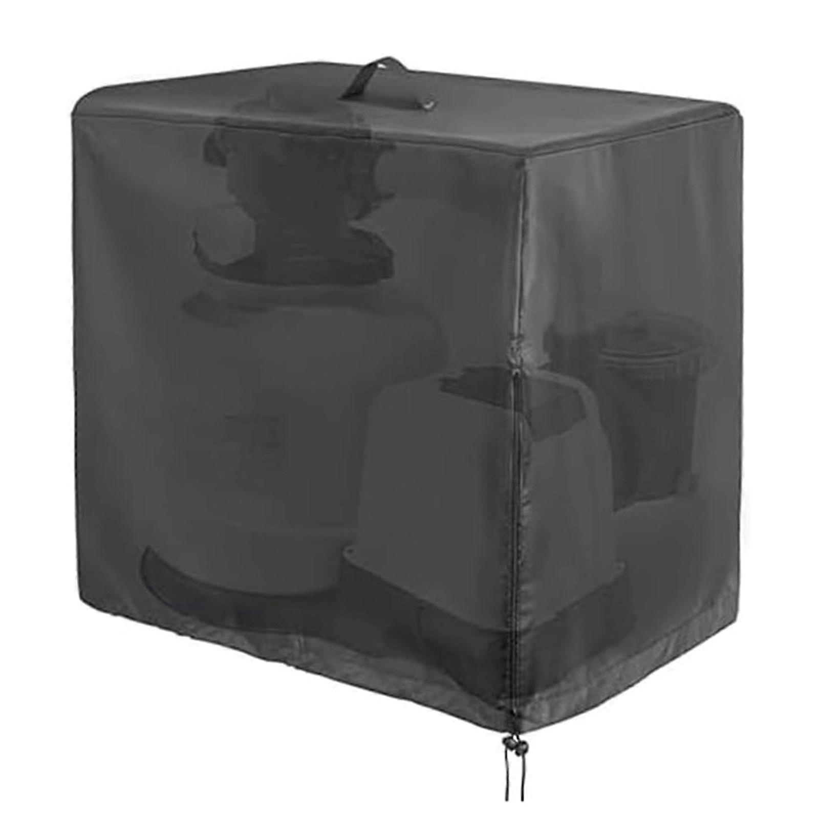 Wasserdichte Poolfilterabdeckung Poolsandfilterabdeckung Oxford Gewebe Wasserdichte Poolpumpenabdeckung für Sandfiltersystem