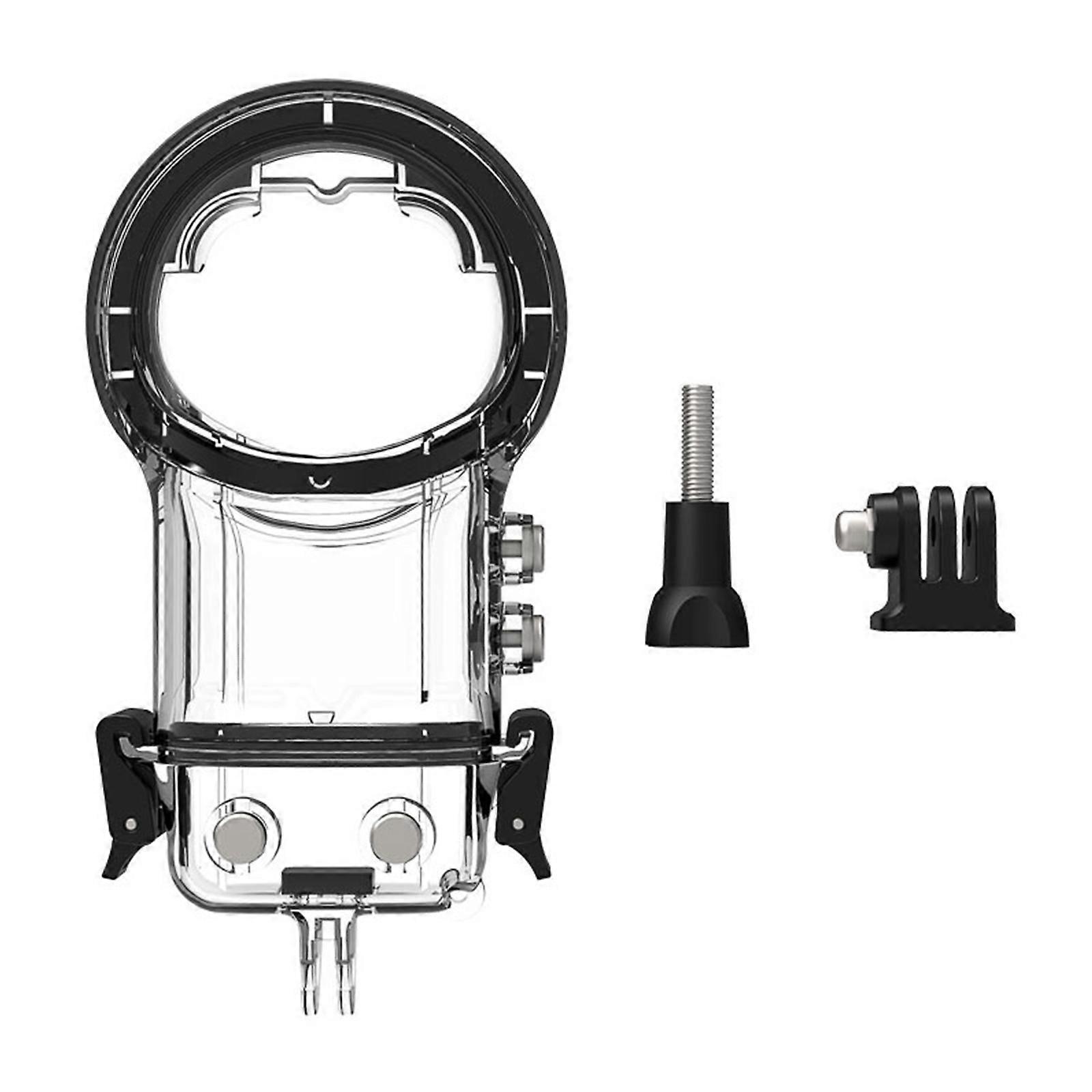 For 360 X3 Waterproof Case Anti-scratch Diving Shell For 360 X3 Action Camera Underwater Diving Case Accessories