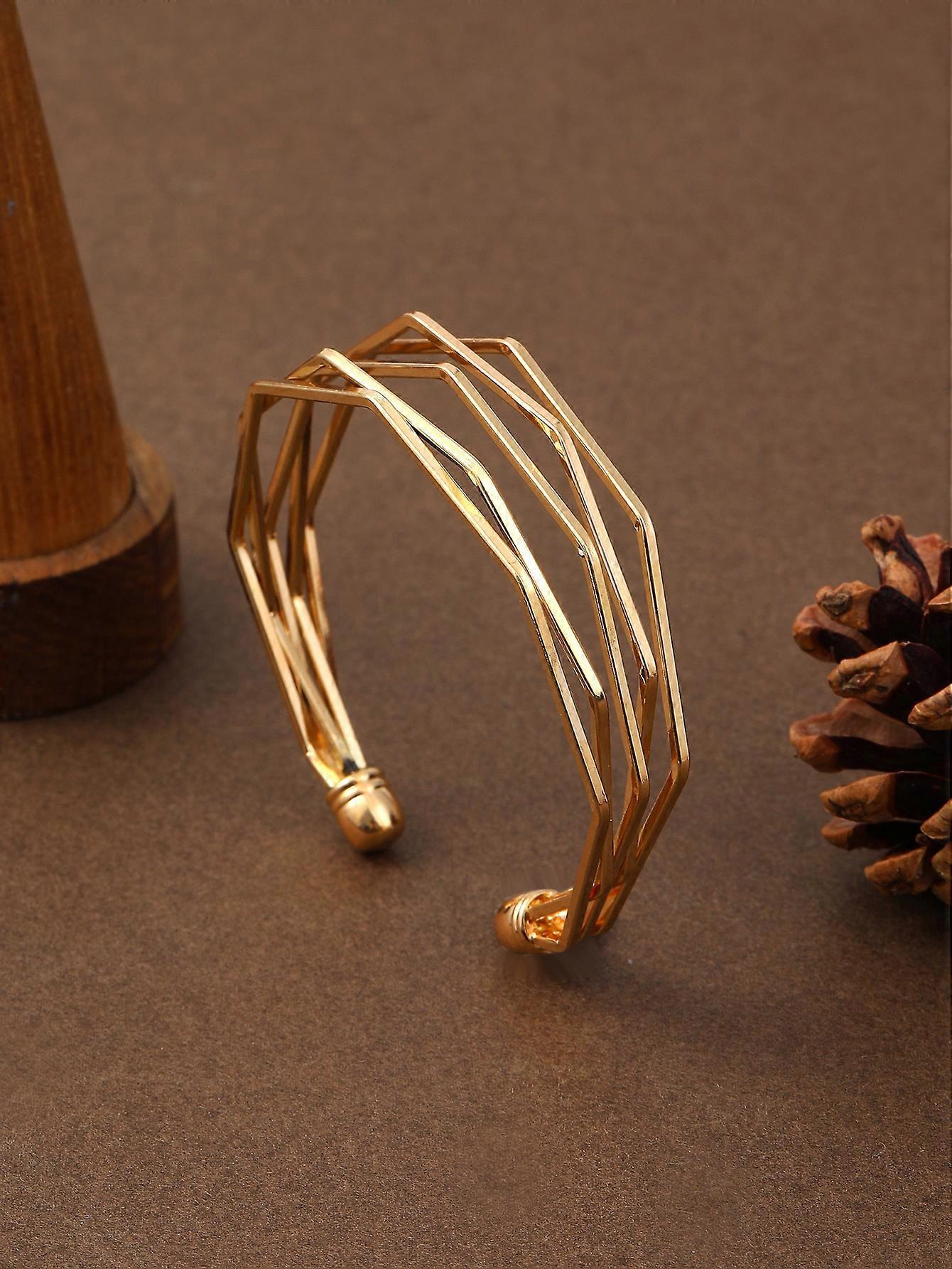 Hollow Out Cuff Bangle
