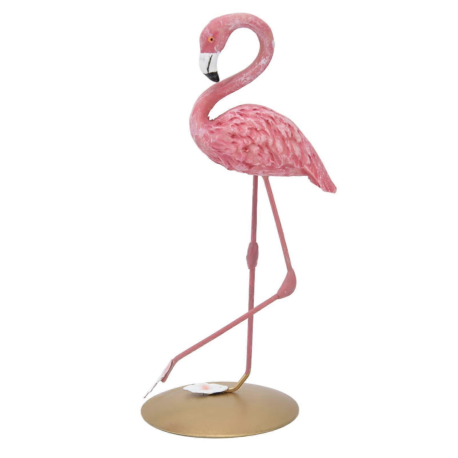 Rosa FlamingoFigur, secure Flamingo shelf decor abrasionresistant environmentally friendly Exquisite for living room for office for bedroom