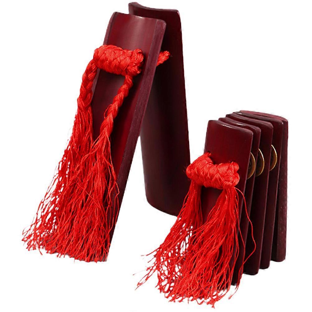 Skill Building Clappers, Traditional Bamboo Tool for Interactive Learning