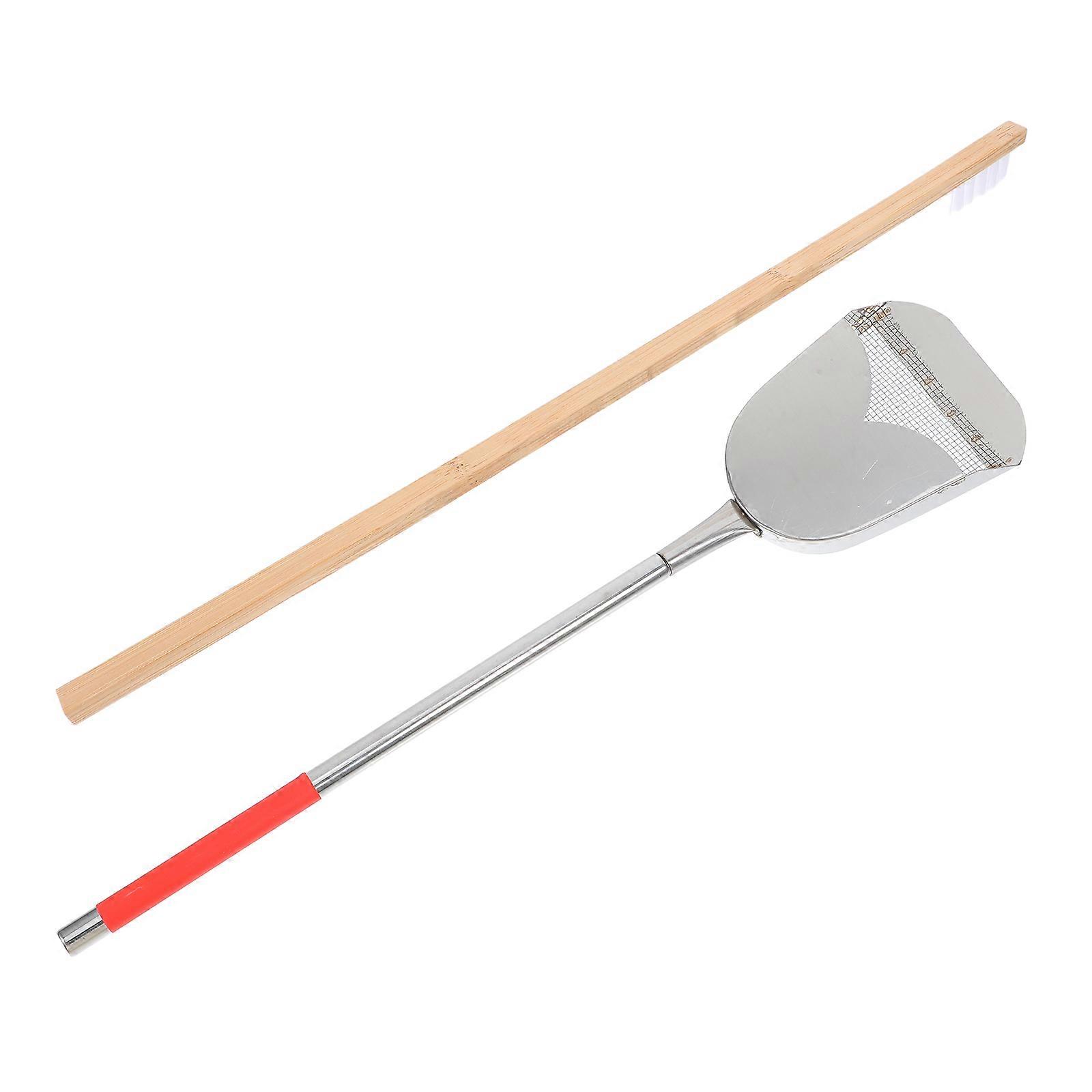 Multipurpose Cage Cleaning Tools with Brush and Scoop for Versatile Use