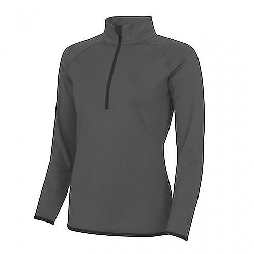 AWDis Just Cool Womens/Ladies Half Zip Sweatshirt