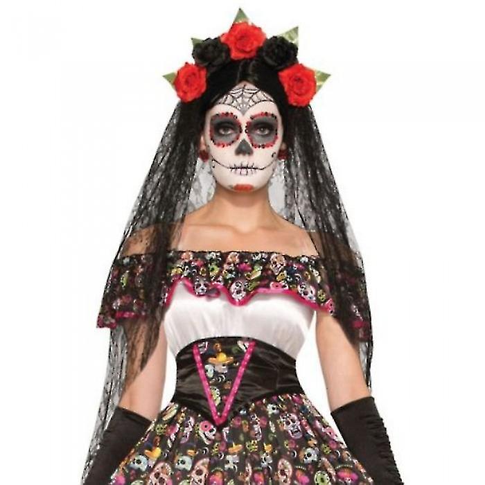 Bristol Novelty Day of the Dead Veil