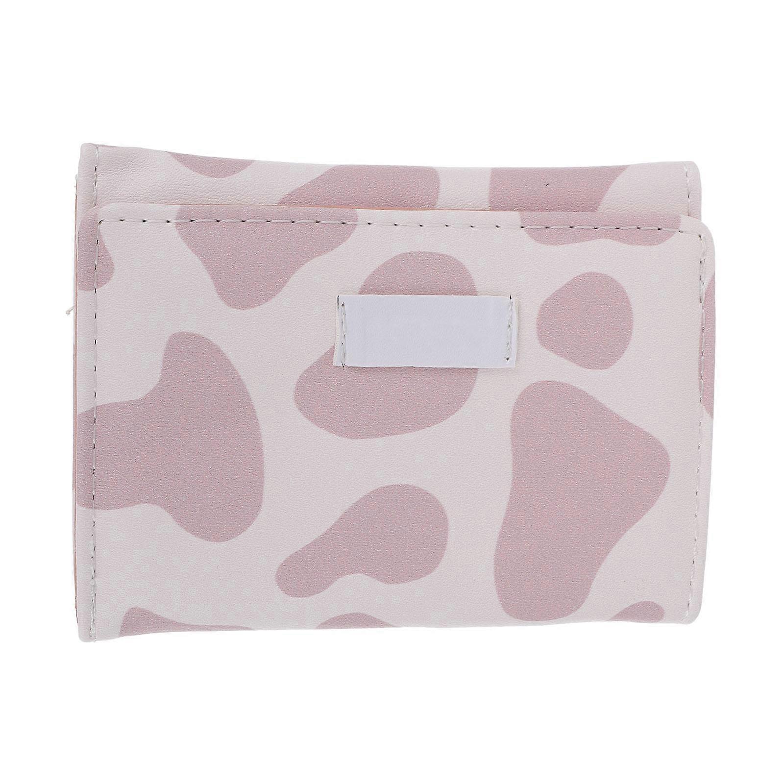 Pink PU Wallet for Women with Separate Space for Storage UseFashion Accessory 1pc