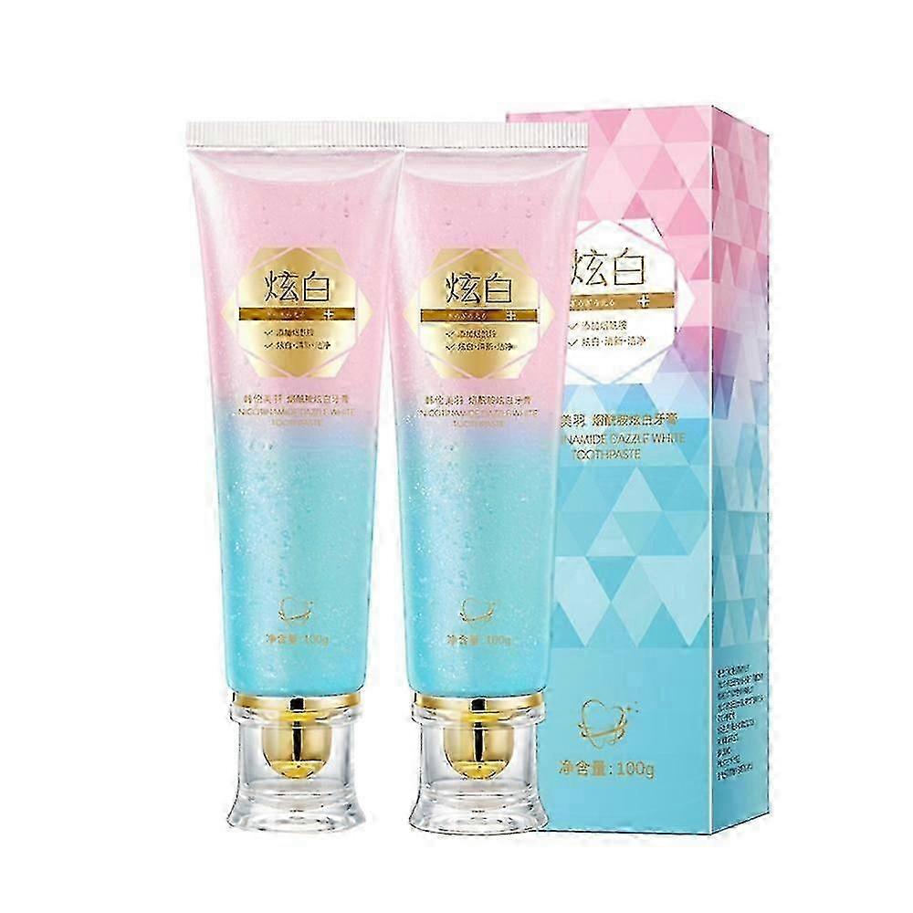Natural Niacinamide Toothpaste 1-3x Niacinamide Toothpaste teeth 2pcs