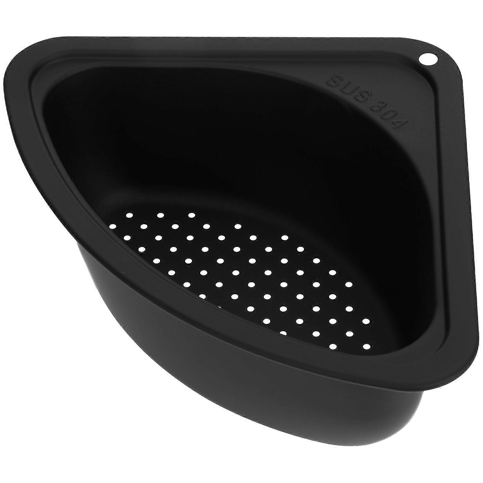 Drain Strainer Basket,Triangle Shape for Efficient Straining,Ideal for Kitchen Sinks