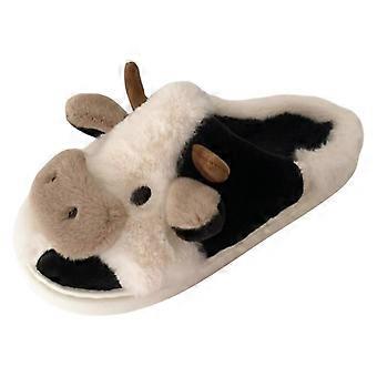Warm Slippers Shape Household Bedroom Plush Shoes