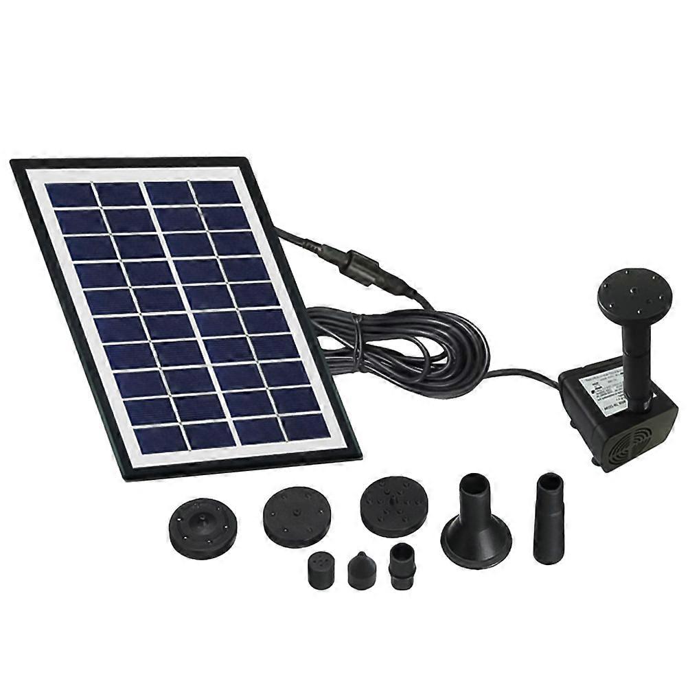 Compact Solar Fountain, Perfect for Small and Circulation