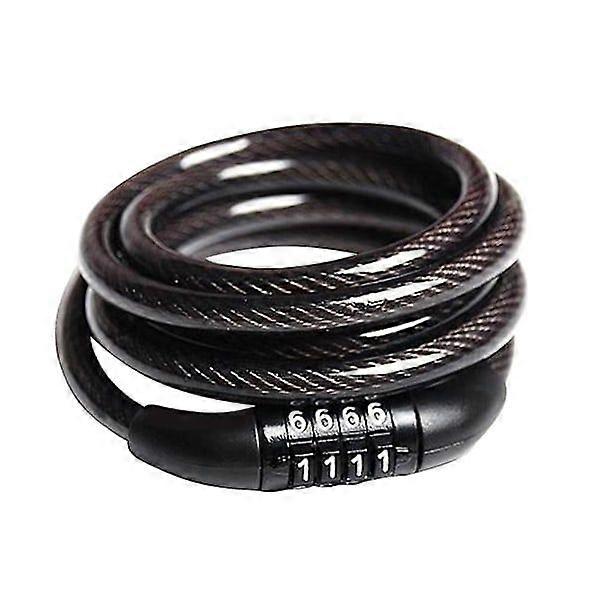 1 pc lock bicycle motorcycle coded lock scooter cycling 4 password security lock