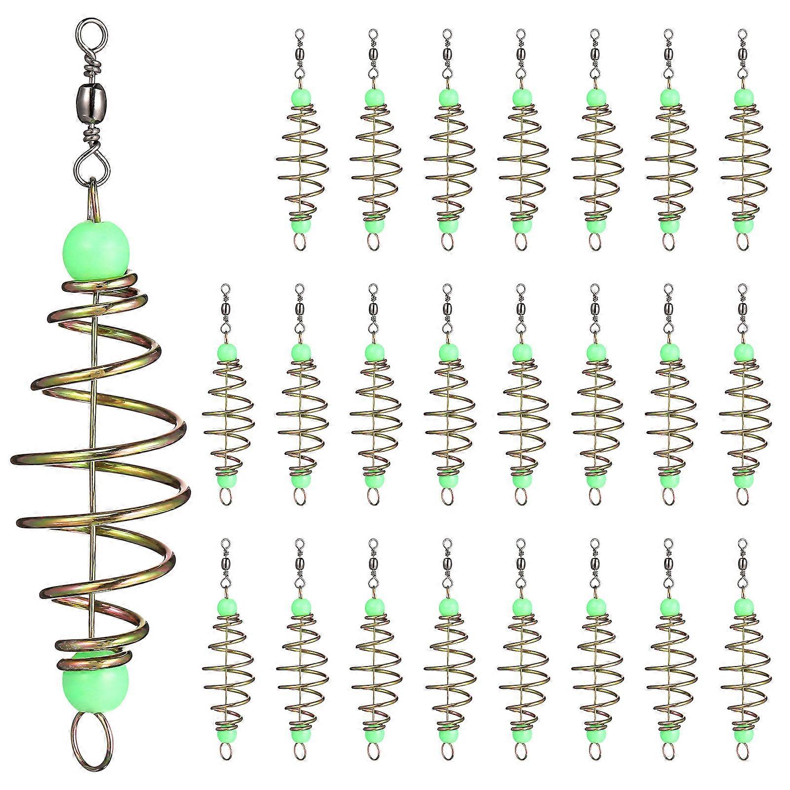 Spring Cage Fishing Feeder with Timed Melting Functionality, Reliable Performance