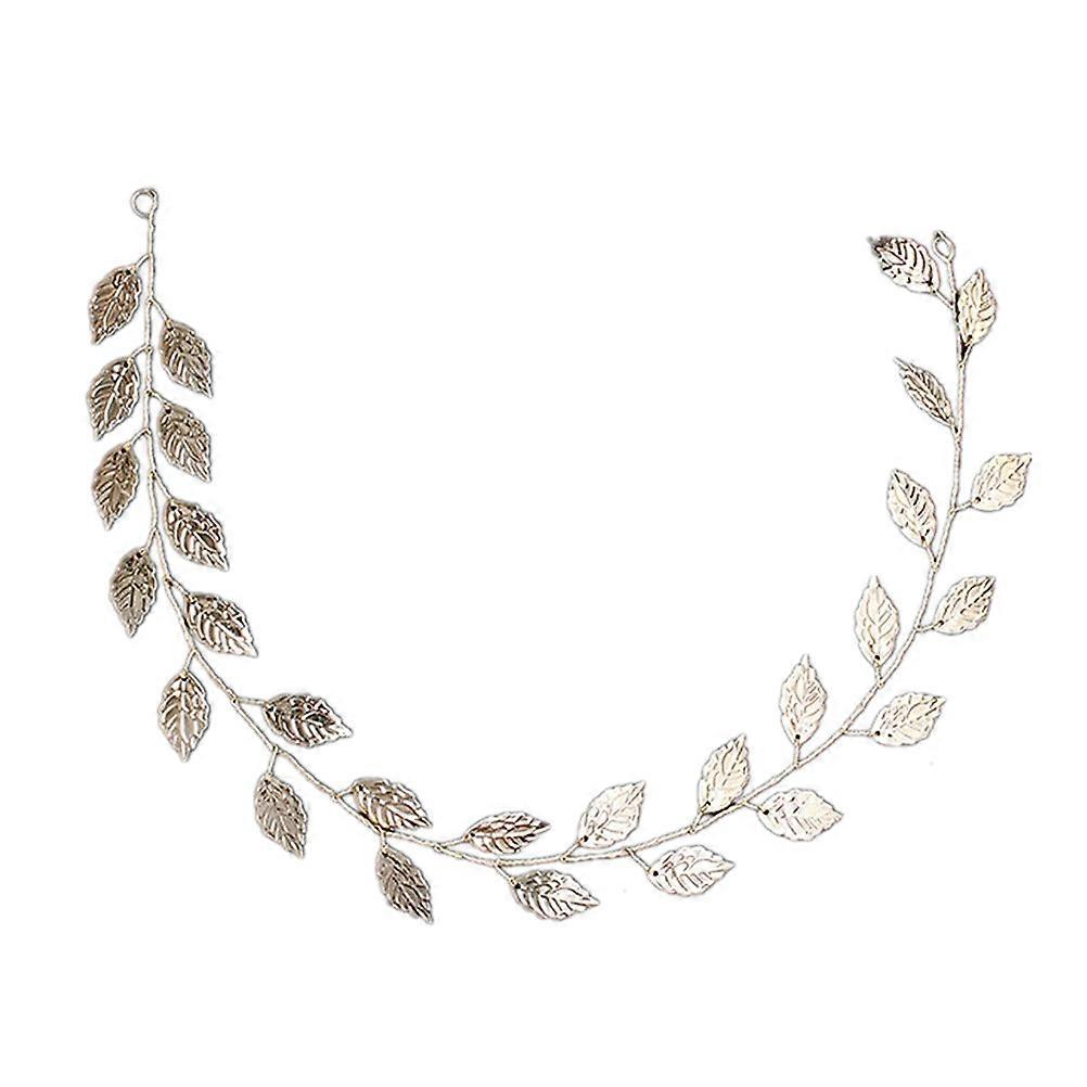 Casque de mariage pour les femmes Feuilles d’or Design Couvre-chef Accessoires de cheveux de mariée Élégant Alliage Party Défilé de mode 1Pack