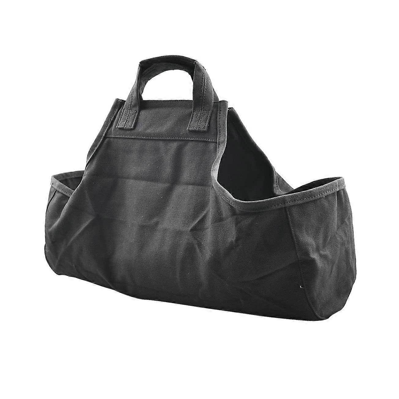 Robust Oxford Storage Bag for Camping and Firewood Transport with Carry Handles and Durable Design