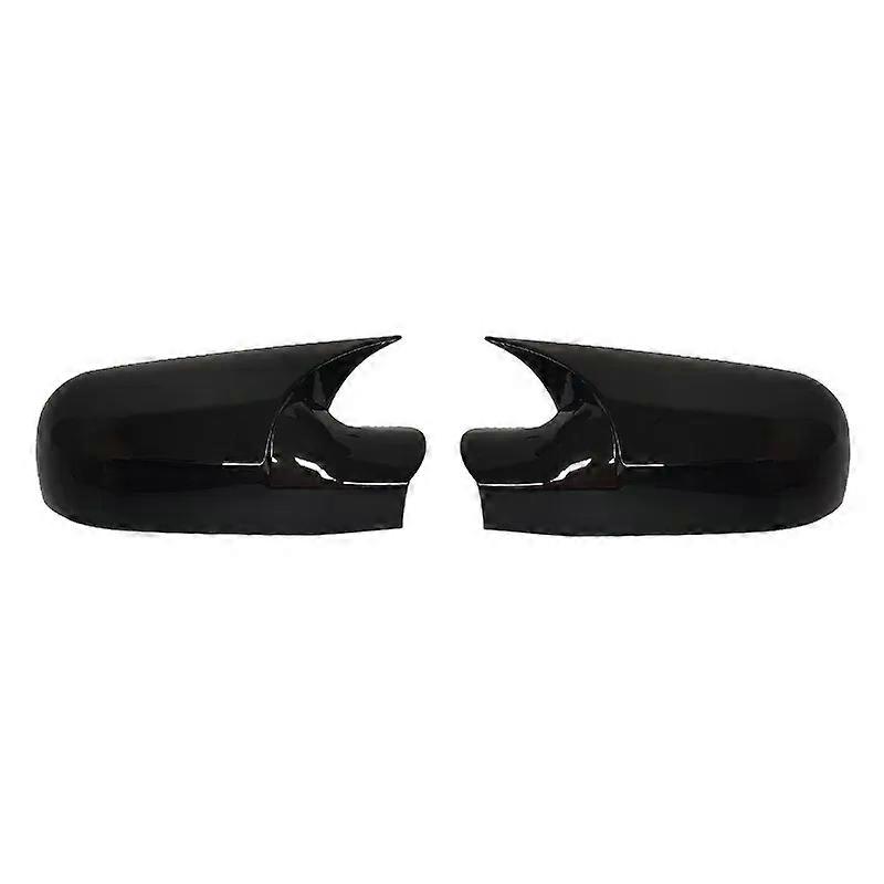 con Pair Car Side Rearview Mirror Cover Cap Mirror Shell Case Trim For Renault Megane 2 MK2 2002-2009 Rear View Mirror Cover Cap