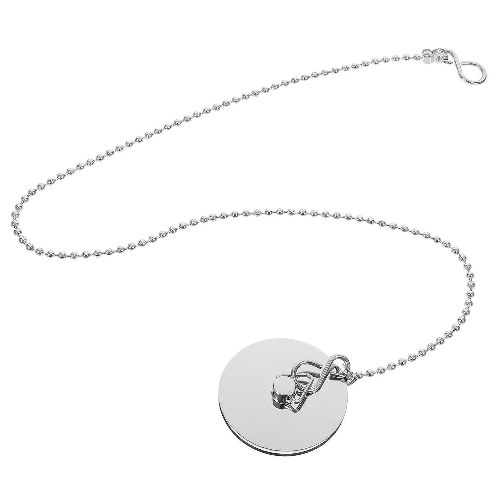 It looks like you're describing a product listing or title for a **bathtub drain stopper with a chain**, possibly for use in a **bathroom or kitchen