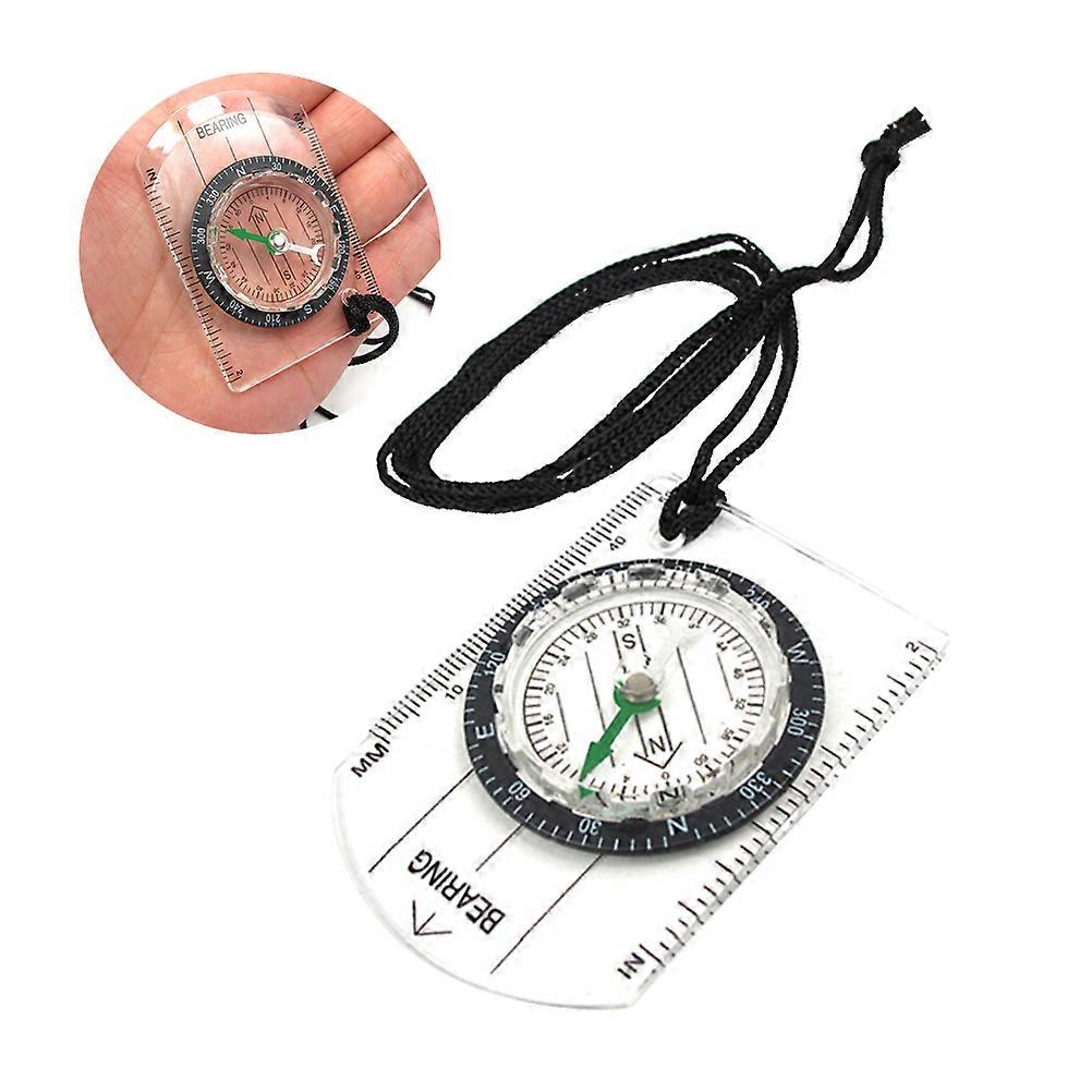 Orienteering Compass Hiking Backpacking Multifunction Compass Assorted Color 7X4.9CM Navigation 6Pcs