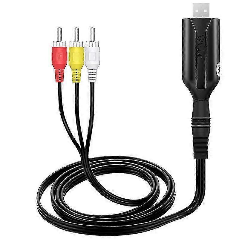 USB2.0 VHS to DVD Multi-functional Audio/Video Capture Card, AV/RCA Integration Conversion Tool Edition 0619