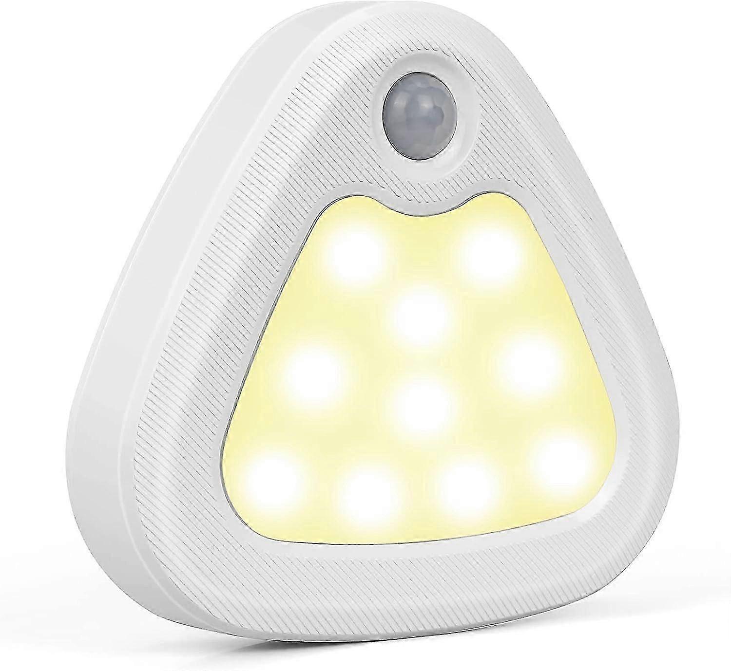 Auto LED Night Light with Motion Sensor - Magnetic Adhesive Strip (Warm Light)